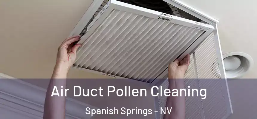 Air Duct Pollen Cleaning Spanish Springs - NV